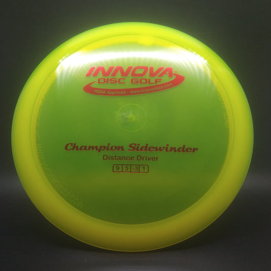 Innova Champion Sidewinder Yellow 173-5g red stamp
