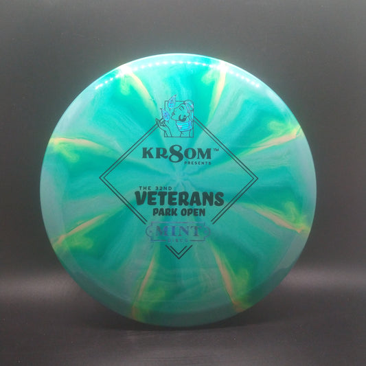 Mint Apex Mustang Green 176g with blue stamp