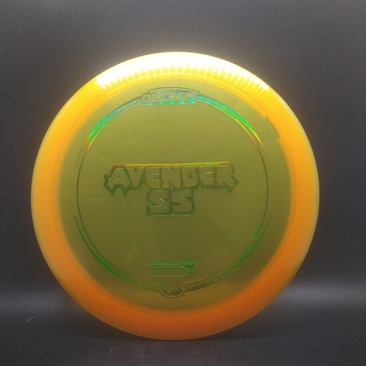 Discraft Z Avenger ss orange with green stamp 173-4g