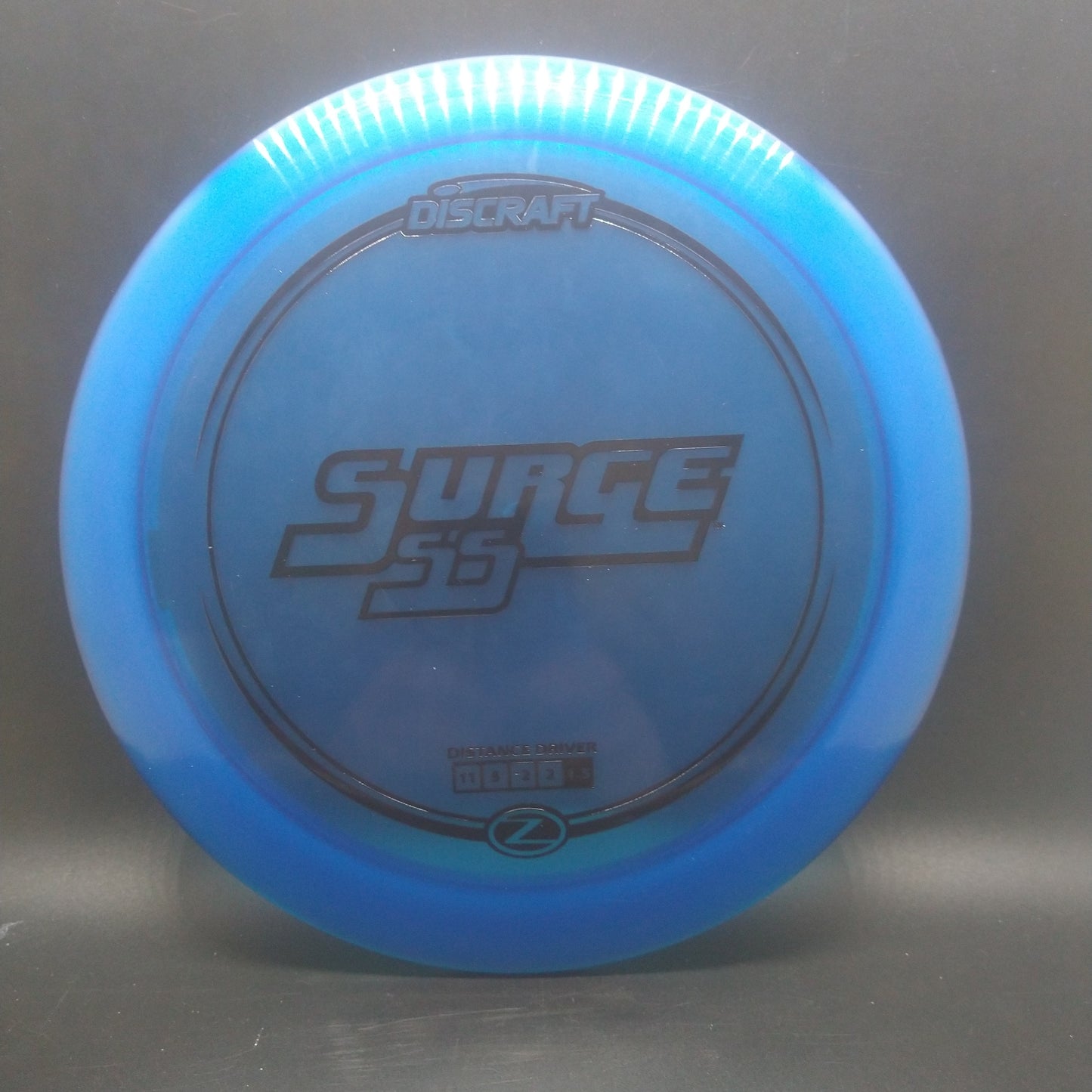 Discraft Z Surge SS blue with black stamp 173-4g