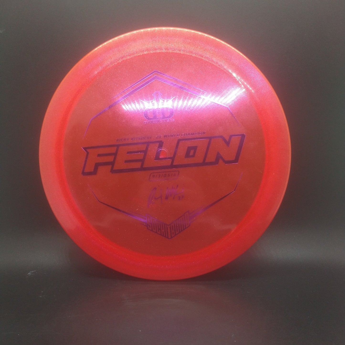 Dynamic Discs Shimmer Felon Pink 173g