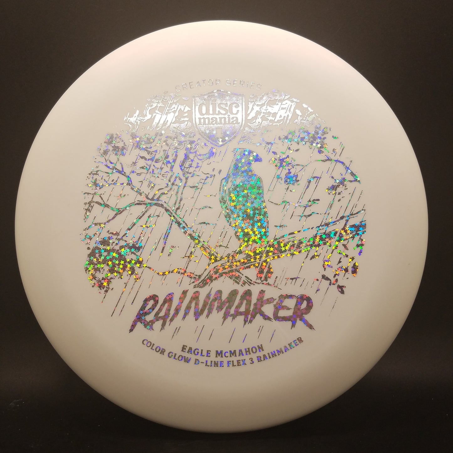 Disc Mania Color Glow Rainmaker P2 White 174g