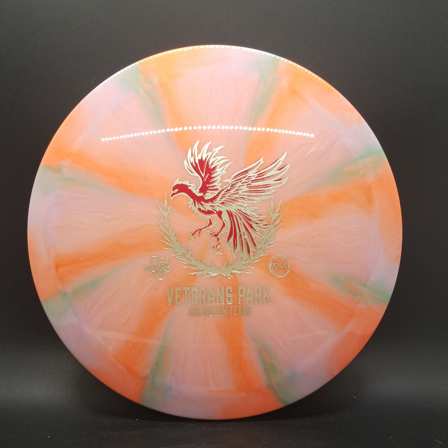 Mint VPO Apex Phoenix pink with red/silver stamp 175g