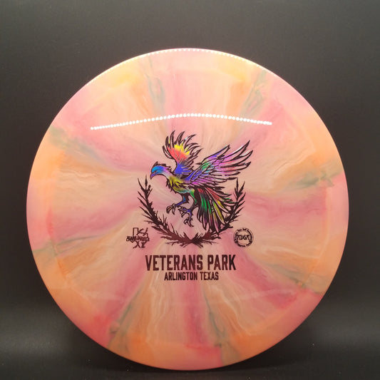 Mint VPO Apex Phoenix pink with rainbow/black stamp 175g
